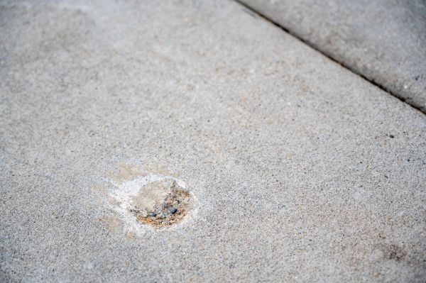 Settled Concrete Repair in Simpsonville